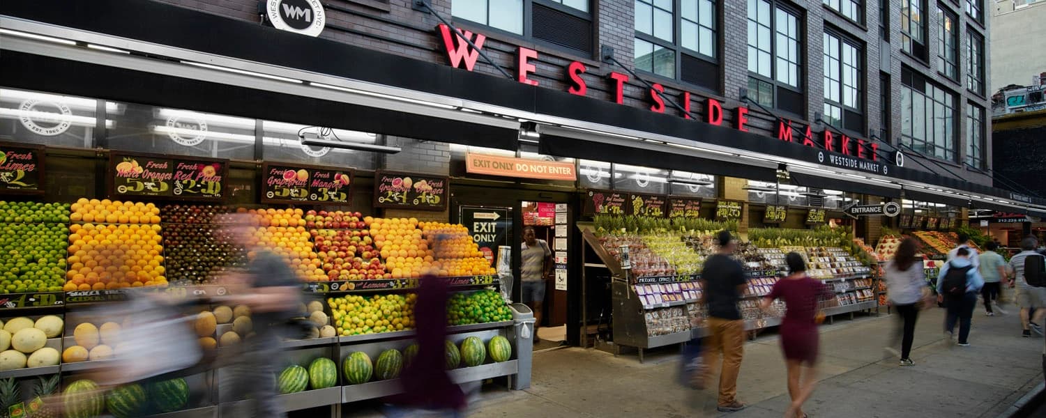 Westside Market storefront showing streamlined business operations